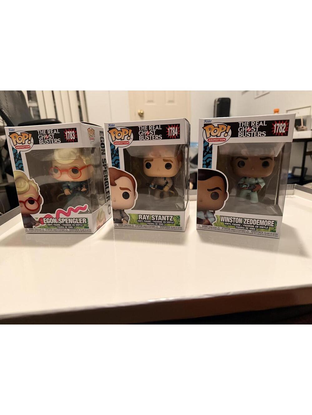 Funko Pop Ghostbusters Bundle Egon Ray Winston New in box
